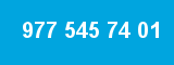 977 545 74 01 977 545 74 01
